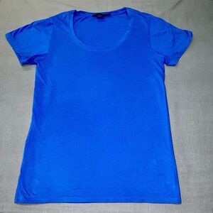 Pendleton Top Women Small Blue T-Shirt Pullover Shirt Crewneck